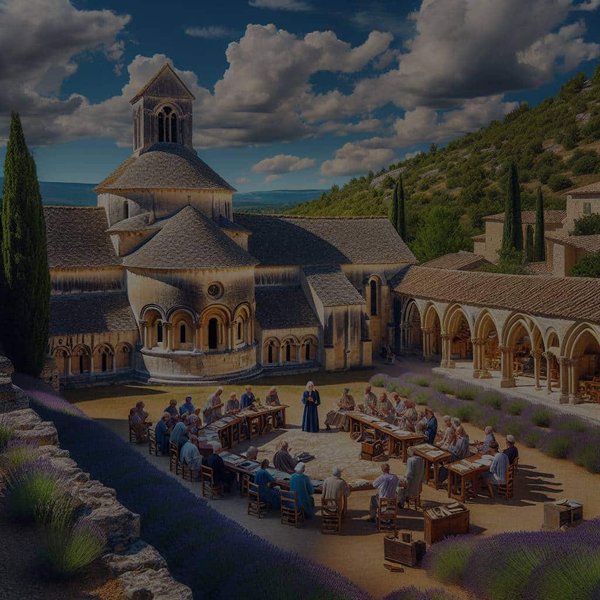 Est-il possible de séjourner dans une ancienne abbaye en Provence offrant des séminaires de philosophie?